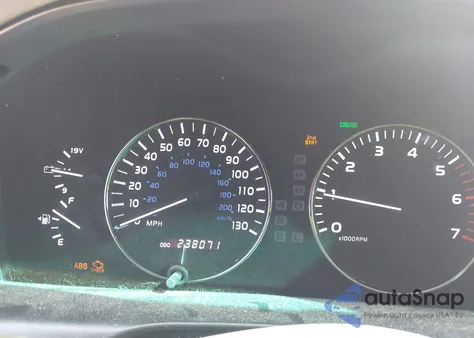 2004 Lexus Lx 470 from USA, damaged, VIN JTJHT00W443535946